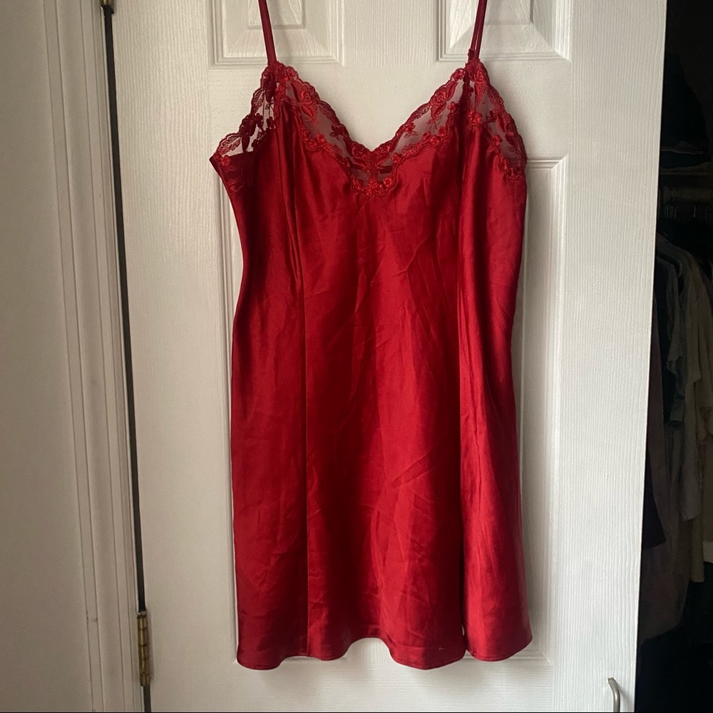 Vintage Victoria’s Secret Satin Nightie Slip Dress